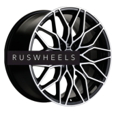 Диски Khomen Wheels 8,5x19/5x114,3 ET30 D60,1 KHW1902 (RX/NX) Black-FP