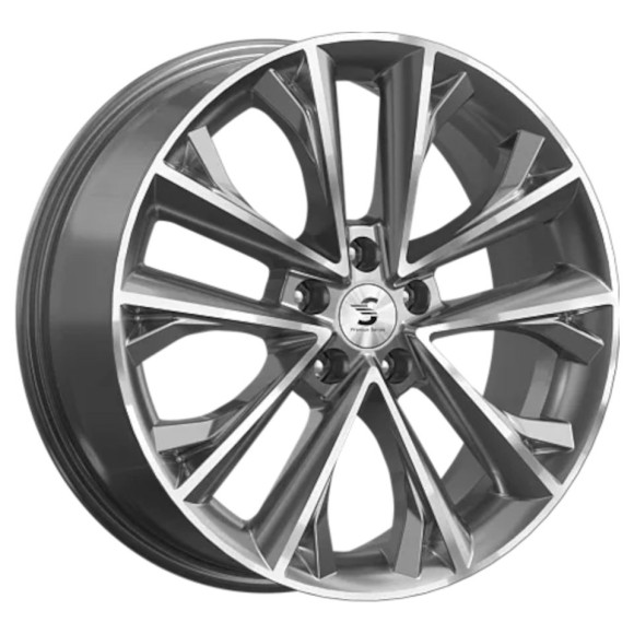 Диски СКАД Premium  КР012 (18Tiggo 8 Pro)  7,0\R18 5*108 ET47  d60,1  Diamond gloss graphite  [4201117]