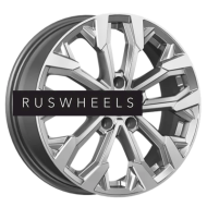 Диски КИК 6,5x17/5x114,3 ET49 D67,1 Морейн (КС1046) Дарк платинум Диски КИК 6,5x17/5x114,3 ET49 D67,1 Морейн (КС1046) Дарк платинум