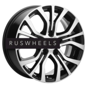 Диски Khomen Wheels 6,5x16/5x114,3 ET38 D60,1 KHW1608 (Alphard) Black-FP