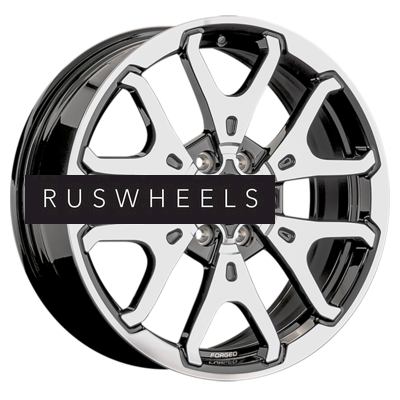 Диски LS Forged 7x18/6x114,3 ET45 D66,1 LS FG20 BKF (конус, C570)