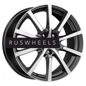 Диски iFree 7x17/5x114,3 ET35 D67,1 Big Byz (КС680) Блэк Джек