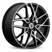 Диски КиК 7,0\R18 5*108 ET38 d60.1 Алмаз черный