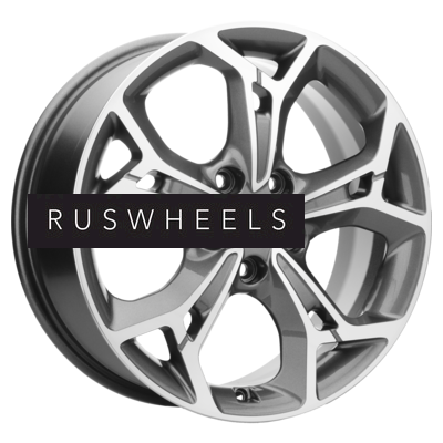 Диски Khomen Wheels 7x17/5x114,3 ET37 D66,5 KHW1702 (Jolion) Gray-FP