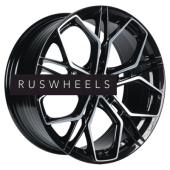 Диски INCH 8,5x19/5x112 ET28 D66,6 FA8534 Gloss Black Machined Face (ZJH)