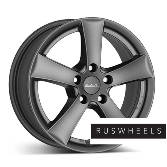 Диски Dezent R17 / 7J PCD 5x112 ЕТ 38 ЦО 70.1 TX graphite