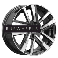 Диски КИК 6x15/4x98 ET33 D58,5 Хант (КС1034) Алмаз черный