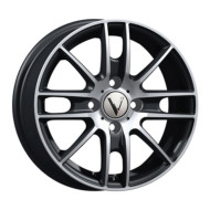 Диски Вектор 5.5\R14 4*98 ET35 d58.5 Алмаз черный
