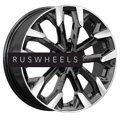 Диски КИК 6,5x17/5x114,3 ET50 D67,1 Морейн (КС1046) Алмаз черный Диски КИК 6,5x17/5x114,3 ET50 D67,1 Морейн (КС1046) Алмаз черный