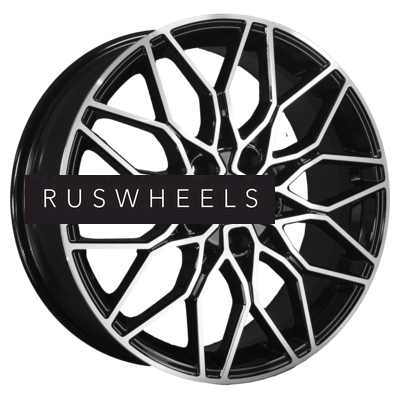 Диски Khomen Wheels 7x18/5x100 ET28 D57,1 KHW1813 (FAW Bestune T77) Black-FP Диски Khomen Wheels 7x18/5x100 ET28 D57,1 KHW1813 (FAW Bestune T77) Black-FP