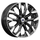 Диски КиК 6.5\R17 5*114.3 ET49 d67.1 Алмаз черный