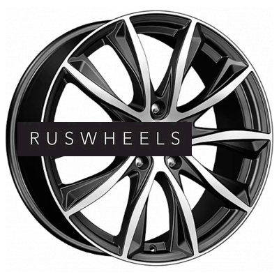 Диски iFree 7,5x18/5x108 ET35 D67,1 Каzантип (КС684М) Блэк Джек