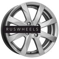 Диски КИК 5,5x14/4x100 ET39 D56,6 Джемини-оригинал (КС480) Дарк платинум