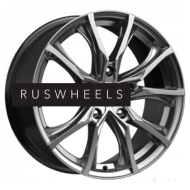 Диски КИК 7,5x17/5x130 ET43 D71,6 Твист (КС697) Дарк платинум