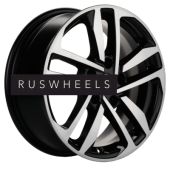 Диски Khomen Wheels 6,5x16/5x114,3 ET40 D66,1 KHW1612 (Qashqai/Tiida) Black-FP Диски Khomen Wheels 6,5x16/5x114,3 ET40 D66,1 KHW1612 (Qashqai/Tiida) Black-FP