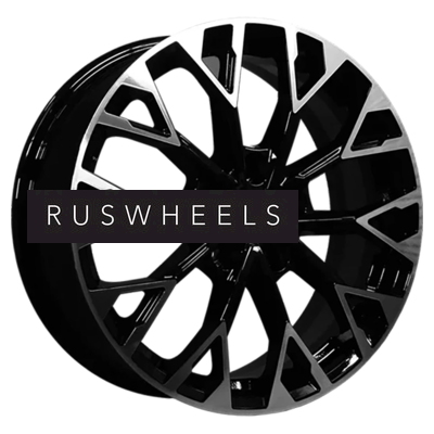 Диски Khomen Wheels 7x17/5x114,3 ET37 D66,5 KHW1718 (Jolion) Black-FP