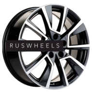 Диски Khomen Wheels 7x18/5x114,3 ET50 D54,1 KHW1802 (Coolray) Black-FP