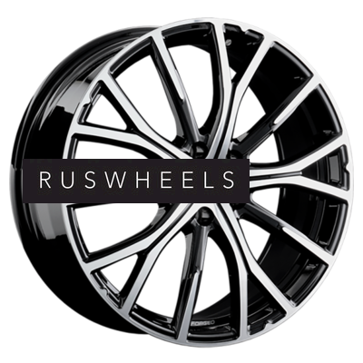 Диски LS Forged 8x19/5x120 ET41 D72,6 LS FG21 BKF (конус, C570)
