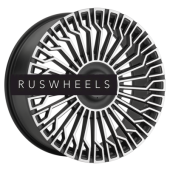 Диски LS FlowForming 9x22/6x139,7 ET45 D100,1 RC99 MBF (конус, Колпак+лого)