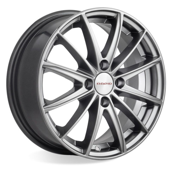 Диски КиК 6,0\R15 4*100 ET46 d54.1 Дарк платинум Диски КиК 6,0\R15 4*100 ET46 d54.1 Дарк платинум