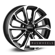 Диски Dezent R16 / 6.5J PCD 5x100 ЕТ 38 ЦО 57.1 KS black polished Диски Dezent R16 / 6.5J PCD 5x100 ЕТ 38 ЦО 57.1 KS black polished