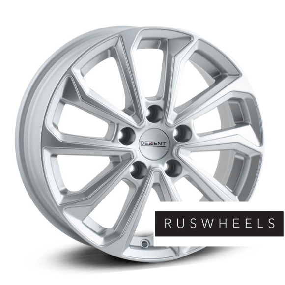 Диски Dezent R16 / 6.5J PCD 5x114.3 ЕТ 48 ЦО 71.6 KS silver