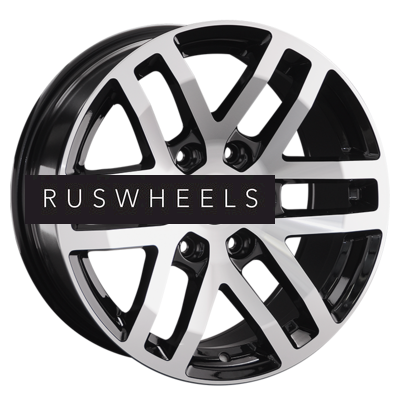 Диски LS 9x18/6x139,7 ET30 D100,1 1279 BKF (конус, Колпак+лого)