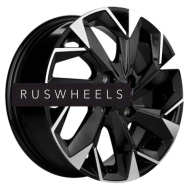 Диски Khomen Wheels 6x15/4x100 ET40 D60,1 KHW1508 (Logan/Sandero) Black-FP