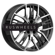 Диски iFree 7x17/5x108 ET40 D65,1 Аскет (КС1072) Блэк Джек