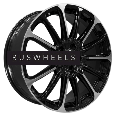 Диски Khomen Wheels 7,5x19/5x114,3 ET38 D67,1 KHW1910 (Outlander) Black-FP