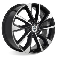 Диски КиК  Роквуд  7,0\R17 5*115 ET40  d70,2  алмаз чёрный  [77076]