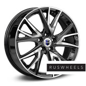 Диски КиК R18 / 6.5J PCD 5x112 ЕТ 43 ЦО 66.6 Кайлас