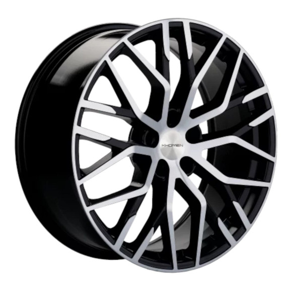 Диски Khomen Wheels 8.5\R20 5*108 ET46 d63.4 Black-FP
