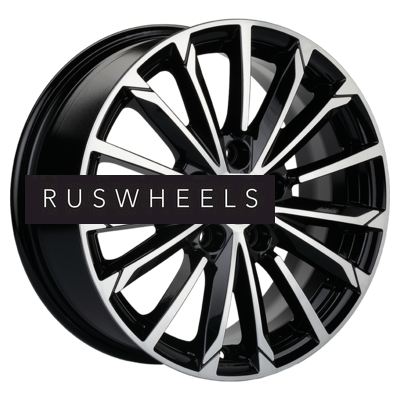 Диски Khomen Wheels 6,5x16/5x112 ET50 D57,1 KHW1611 (Octavia/Golf/Jetta) Black-FP Диски Khomen Wheels 6,5x16/5x112 ET50 D57,1 KHW1611 (Octavia/Golf/Jetta) Black-FP