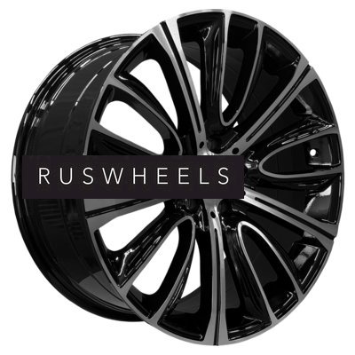 Диски PDW 9,5x19/5x120 ET38 D72,56 5241 Gloss Black Machine Face (PDW)