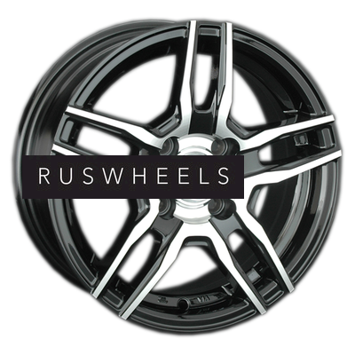 Диски LS 7x16/5x100 ET40 D73,1 569 BKF