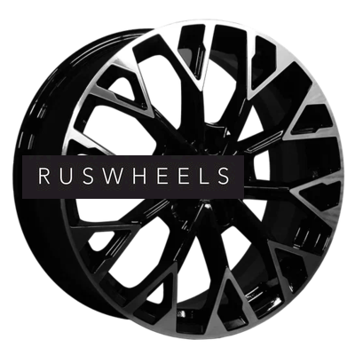 Диски Khomen Wheels 7x17/5x114,3 ET46 D67,1 KHW1718 (ASX) Black-FP