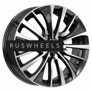 Диски КИК 6,5x17/4x100 ET43 D60,1 Flanker (КС905) Алмаз черный Диски КИК 6,5x17/4x100 ET43 D60,1 Flanker (КС905) Алмаз черный