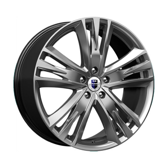 Диски КиК 8.5\R20 5*114.3 ET45 d67.1 Дарк платинум