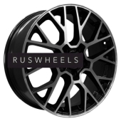 Диски Khomen Wheels 7x18/5x114,3 ET45 D67,1 KHW1818 (Mazda CX-5/Kia Seltos) Black-FP