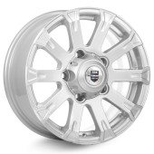 Диски КиК 7,0\R16 5*139.7 ET35 d98.5 Сильвер