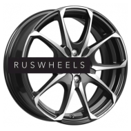 Диски iFree 6x16/4x100 ET45 D54,1 Такеши (КС877) Блэк Джек