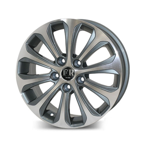 Диски Replica FR 6.5\R16 5*114.3 ET45 d60.1 M/GRA Диски Replica FR 6.5\R16 5*114.3 ET45 d60.1 M/GRA