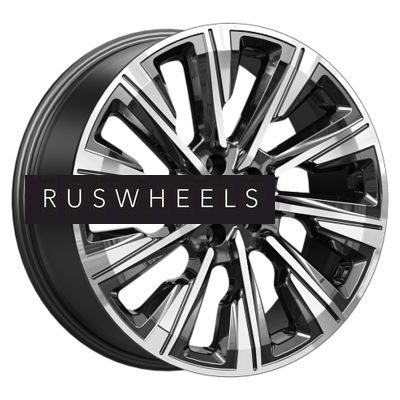 Диски КИК 7,5x19/5x108 ET36 D65,1 Галего (КС1039) Алмаз черный Диски КИК 7,5x19/5x108 ET36 D65,1 Галего (КС1039) Алмаз черный